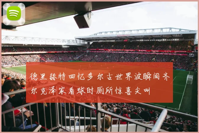 德里赫特回忆多尔古世界波瞬间齐尔克泽家看球时厕所惊喜尖叫